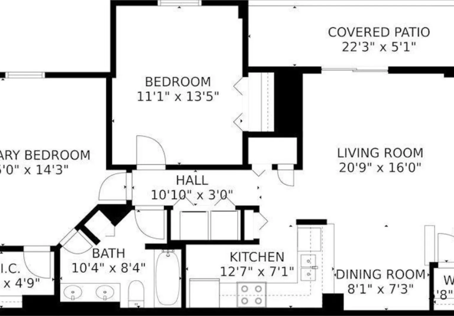 2 bed, 980 sqft, $1,800 — Photo 2