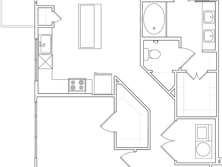 Hall floor plan West Village
