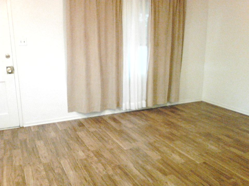 Living room. New laminate floors.
