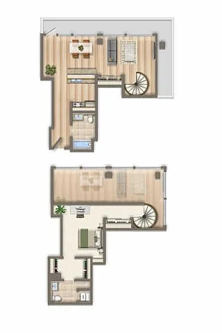 Floor plan Seaside II - APH1