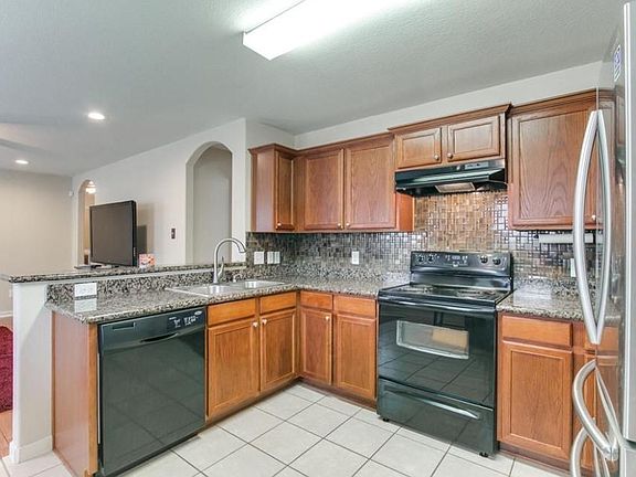 Kitchen view from the back door