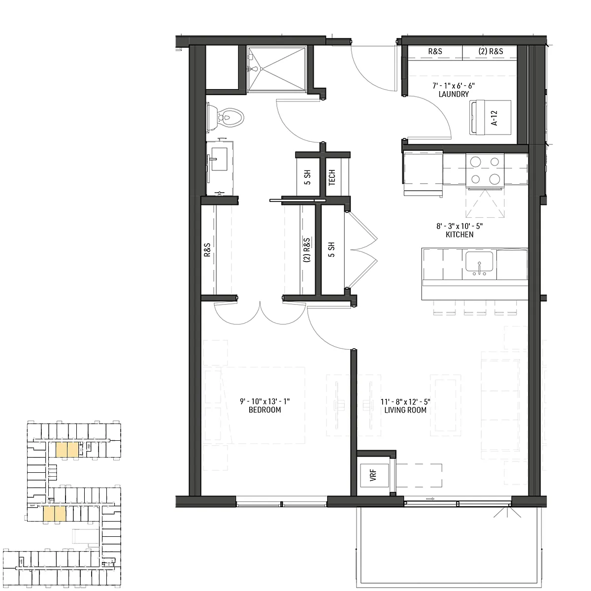 Floor plan Wilder - A3