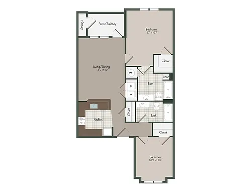 Floor plan The Boardwalk