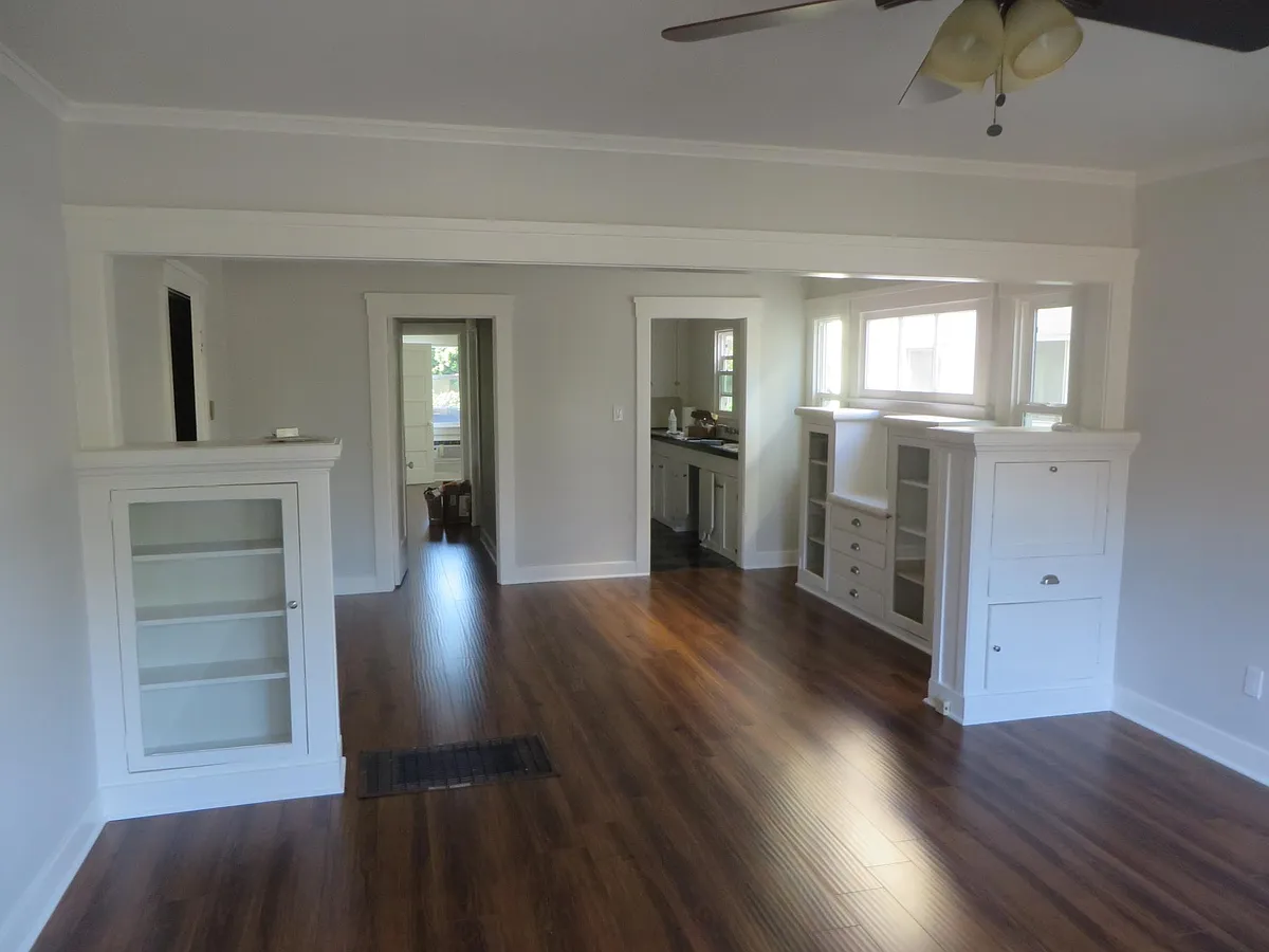 Dining room includes beautiful built-ins from the 1920s. - 4630 Prospect Ave