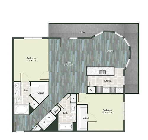 Floor plan B1