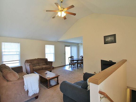 Living Room with Spacious Tall Ceilings