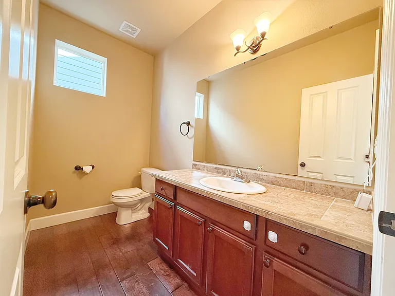 downstairs half bath