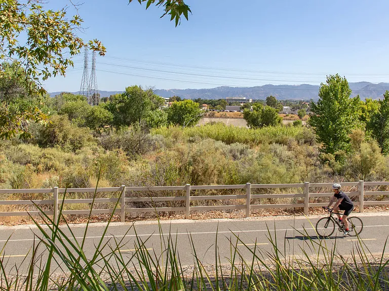 Explore the trails along the Santa Clara River.