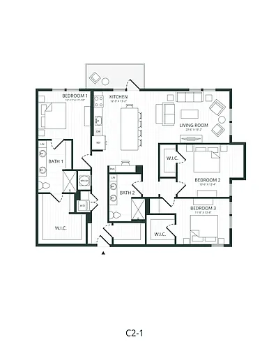Floor plan C21