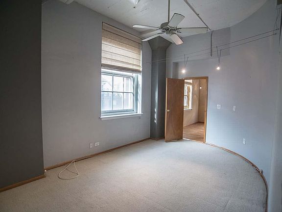Master bedroom, looks out over New St.