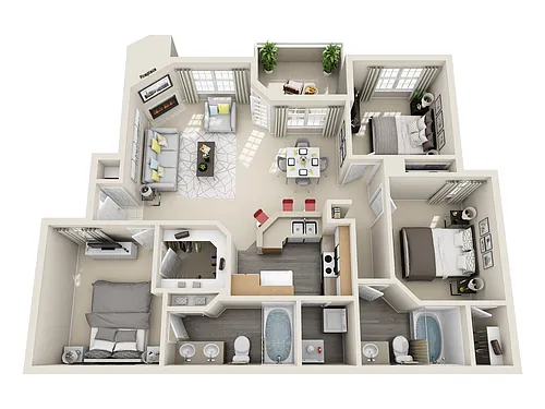 Floor plan C1