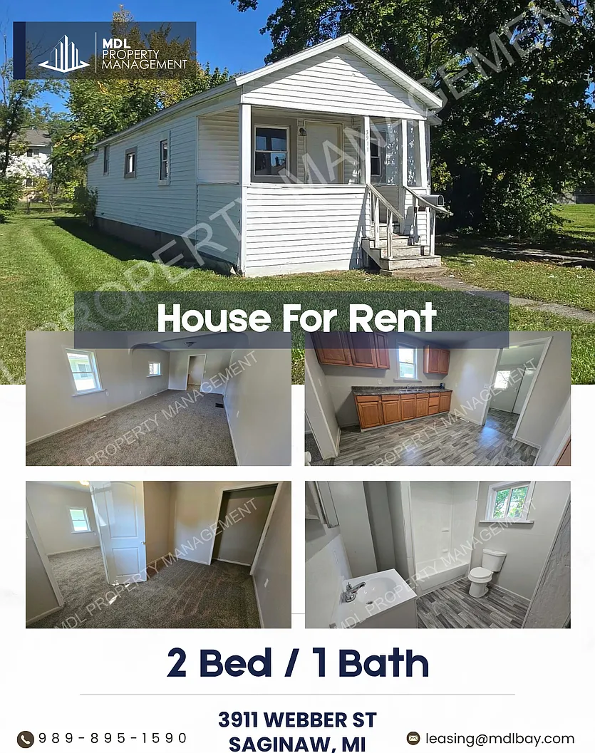 2-Bedroom Housea in Saginaw — Photo 1