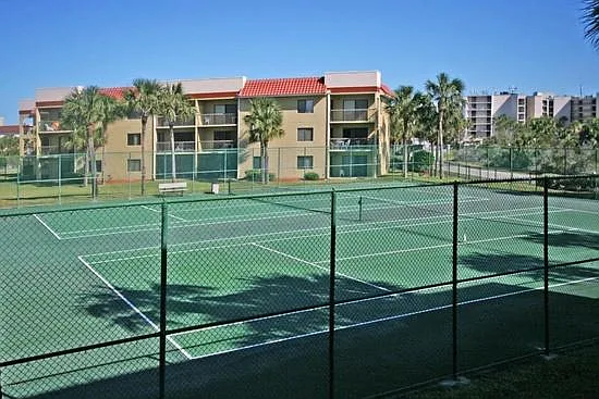 Two tennis courts