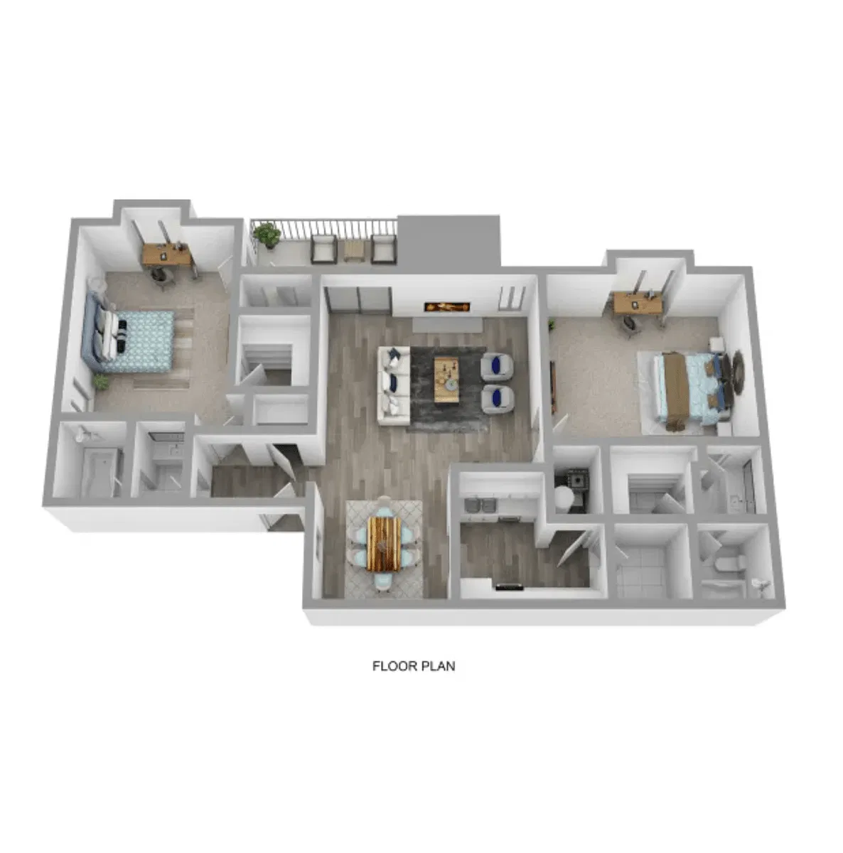 Floor plan B3