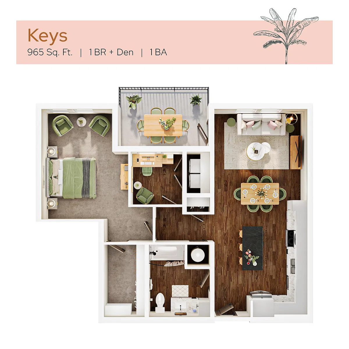 Floor plan Keys