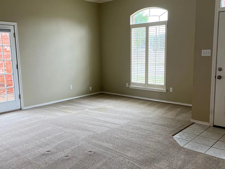 Living room looking out to front yard