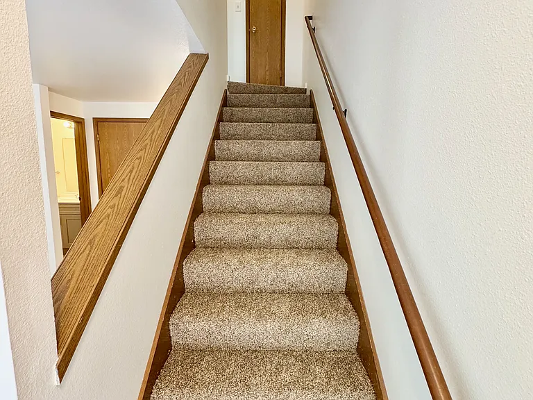 Stairs to bedrooms.
