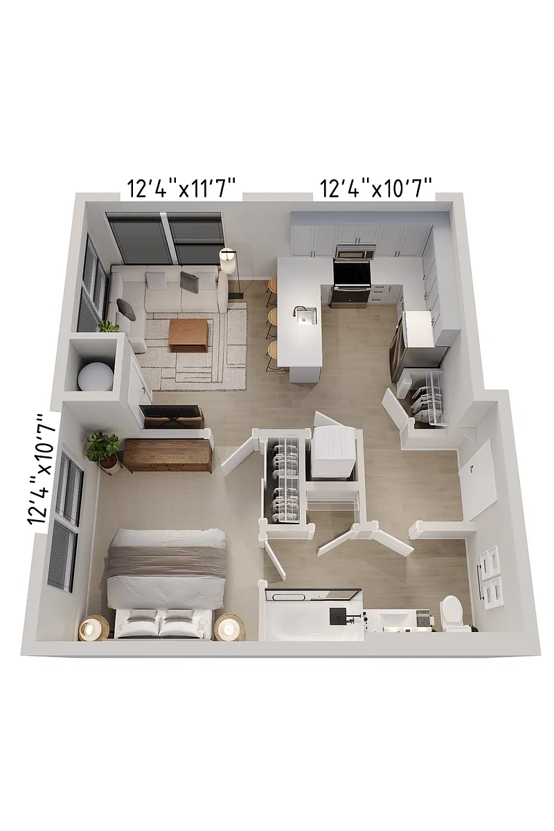 Floor plan B