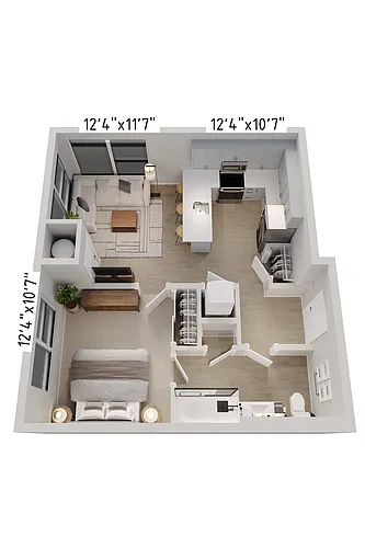 Floor plan B