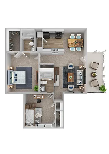 Floor plan Oakwood