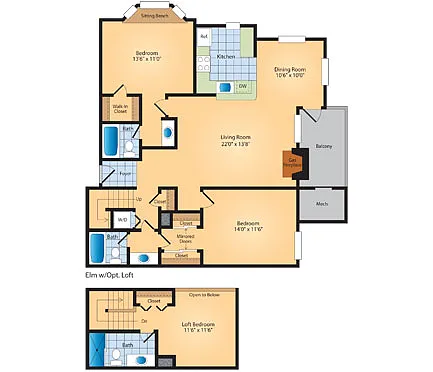 Floor plan C1