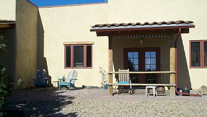 Veranda off the master suite