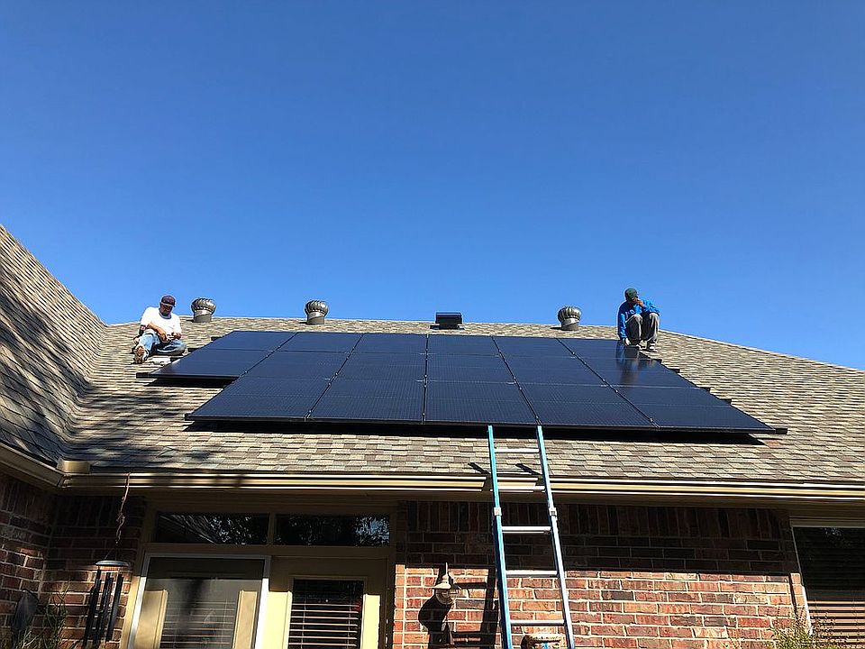 Solar panels installed 2019.