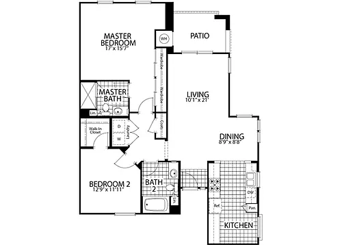 Floor plan Oak