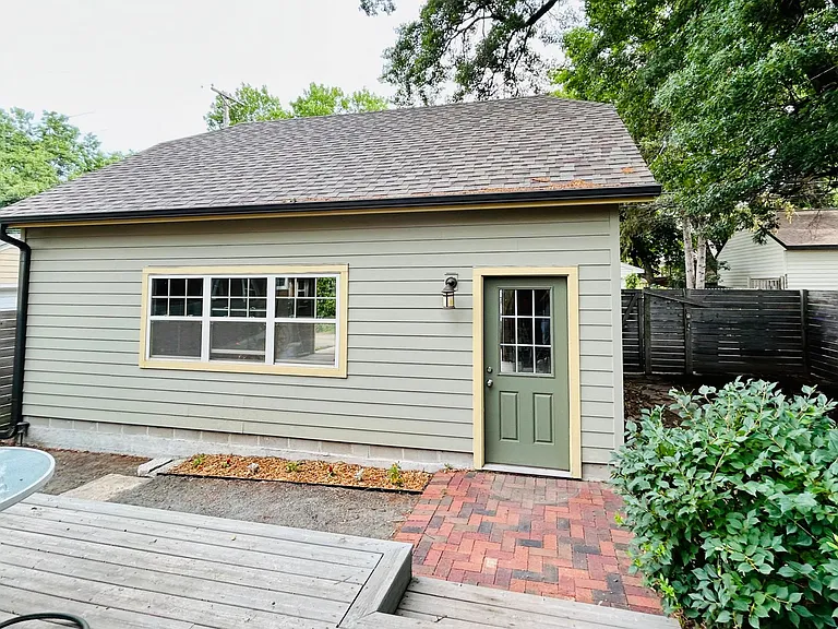 Two + garage offers safe off-street parking plus plenty of storage.