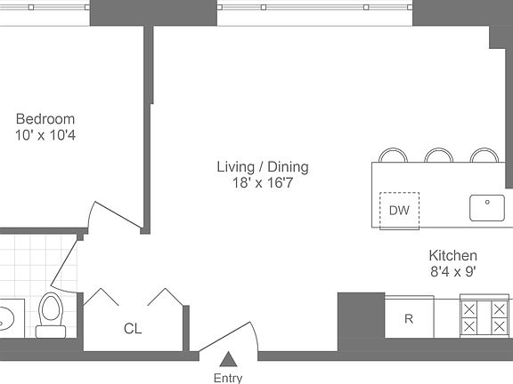 2nd image of 301 Elizabeth St APT 2B