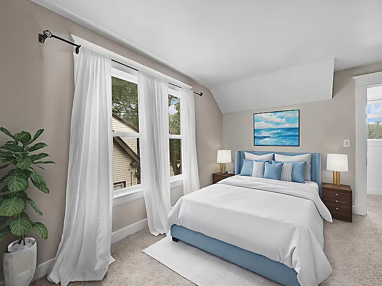 Bedroom #1 - Virtually Staged