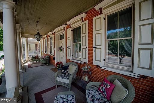 Relax on the front porch