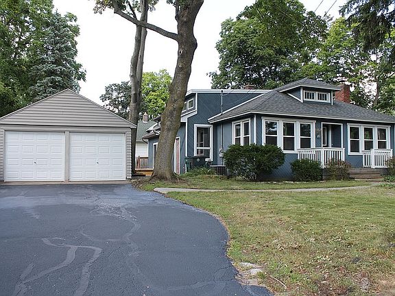 Front of house and Garage