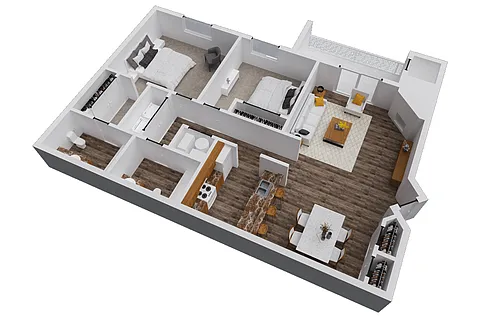 Floor plan Chicory I