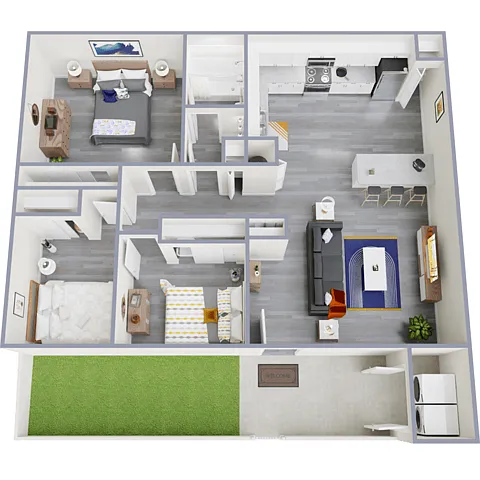 Floor plan D1