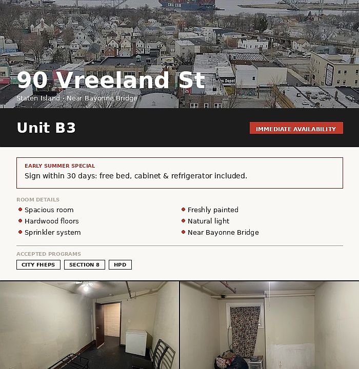 1st image of 90 Vreeland St #B3