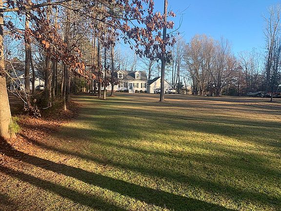 Large front yard