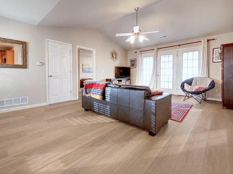 Render of floor upgrade - what to expect for move in