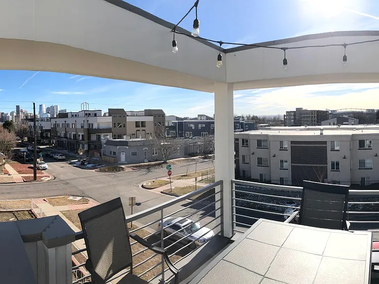Rooftop patio