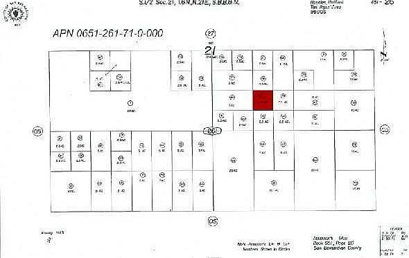 2nd image of 0651-261-71 Parcel Number