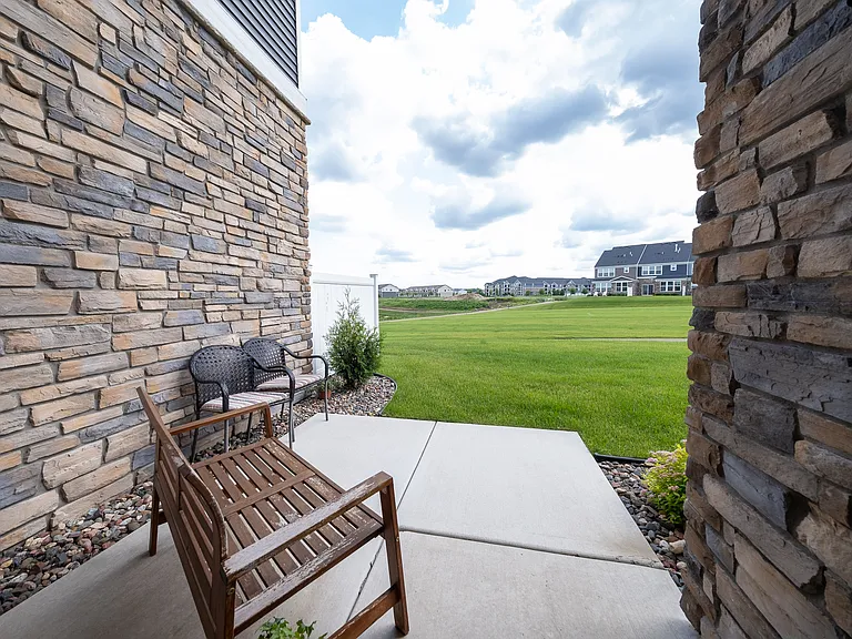 Private Back Patio