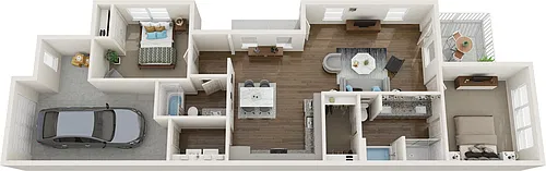 Floor plan B1