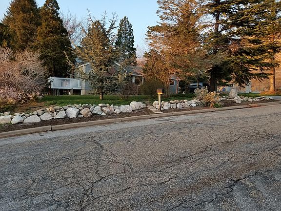 Yard facing North