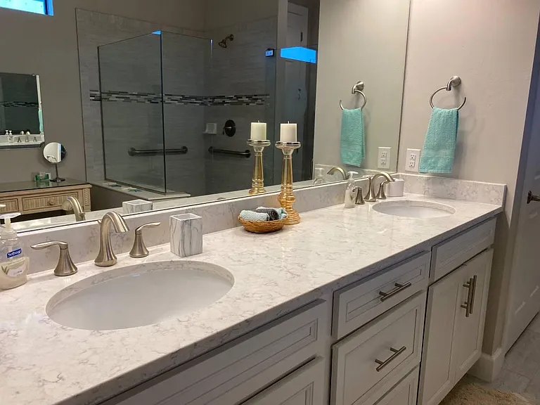 Master bathroom