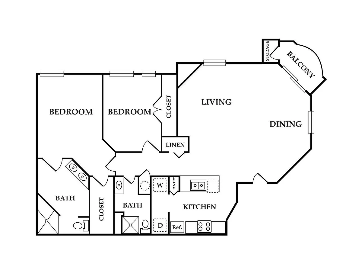 Floor plan B1