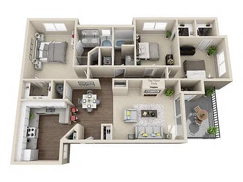 Floor plan Alderwood