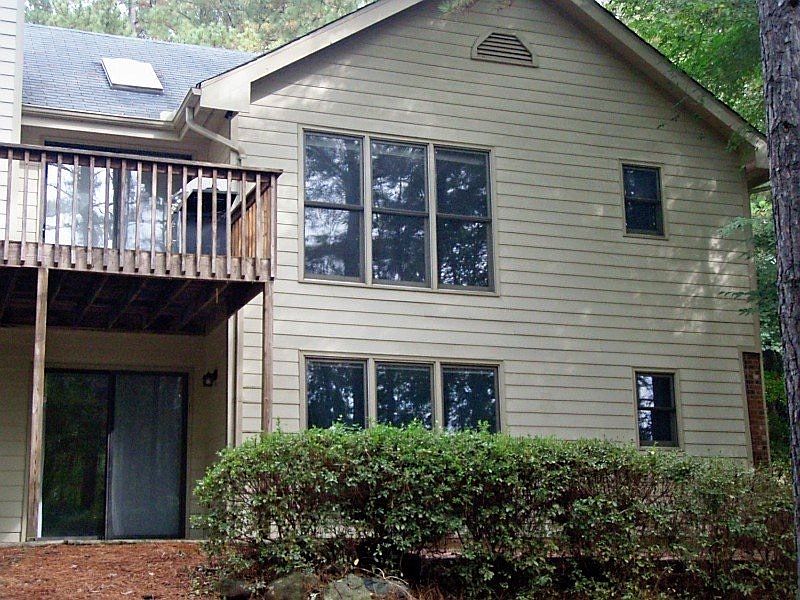 Rear of Home Showing 2 floors