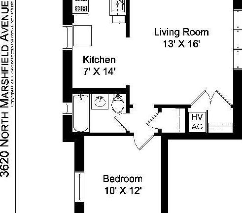 2nd image of 3620 N Marshfield Ave #L1