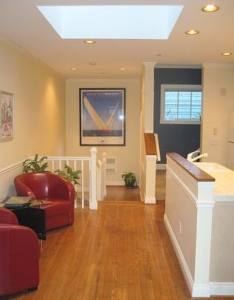 living space. Natural light 