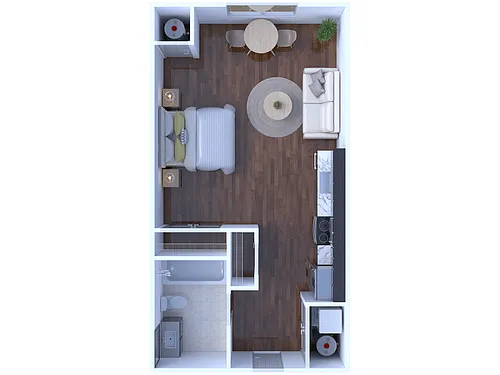 Floor plan Studio
